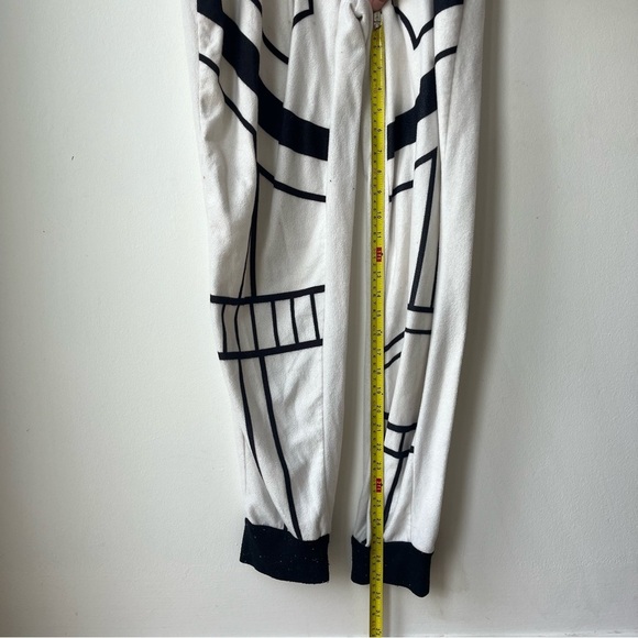 Star Wars Stormtrooper Onesie Costume Pajamas Men’s M | Fleece Hooded Zip-Up - Picture 5 of 11